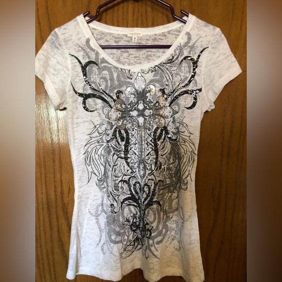 Maurice’s burn out medium graphic tee - Picture 1 of 4